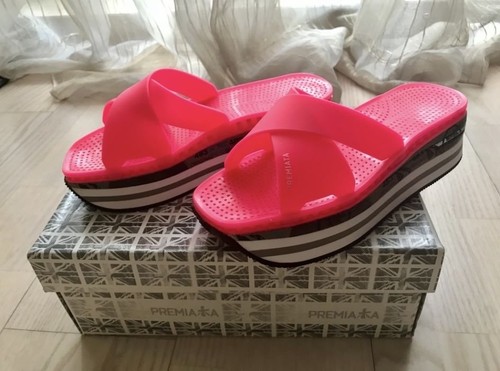Women premiata flip flops pink - women,