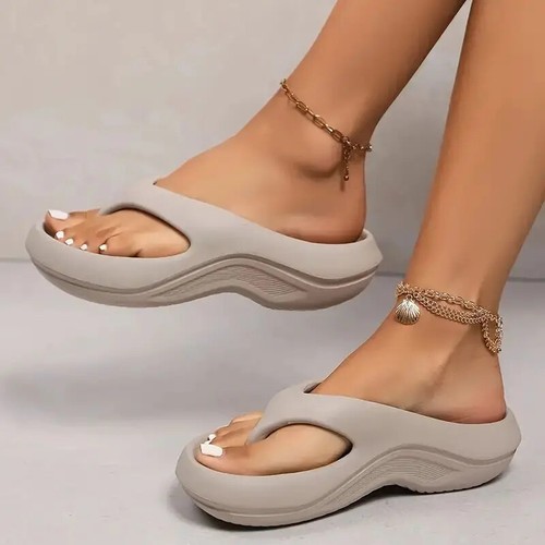 Damen plattform eva flip flops - plattform,