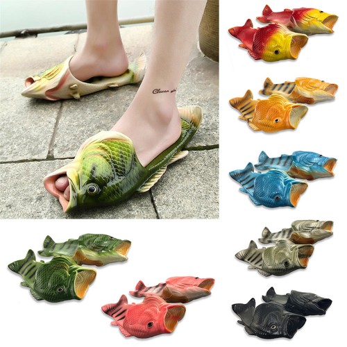 Herren damen fisch pantoletten - damen,