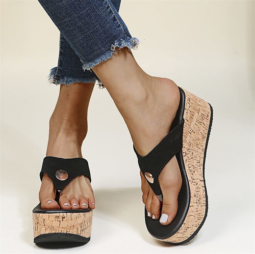 Flip flops keilabsatz plateau - flops,